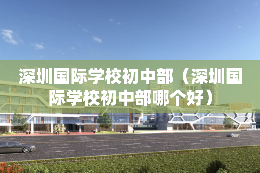 深圳国际学校初中部（深圳国际学校初中部哪个好）