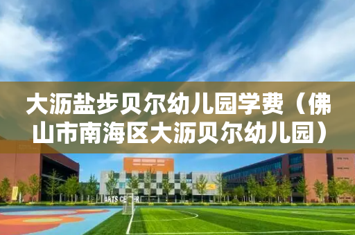 大沥盐步贝尔幼儿园学费（佛山市南海区大沥贝尔幼儿园）
