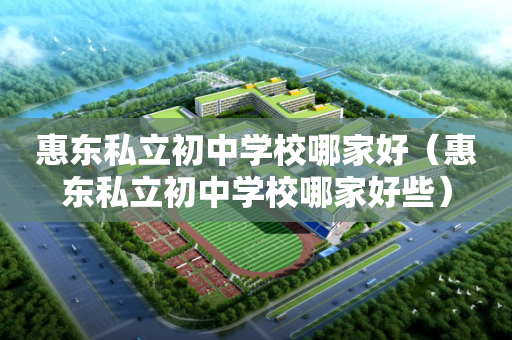 惠东私立初中学校哪家好（惠东私立初中学校哪家好些）