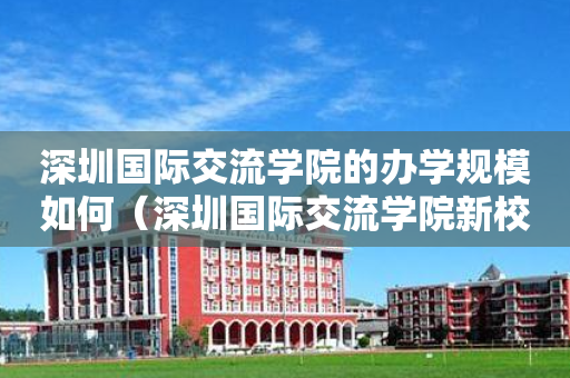 深圳国际交流学院的办学规模如何（深圳国际交流学院新校区效果图）