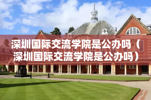 深圳国际交流学院是公办吗（深圳国际交流学院是公办吗）