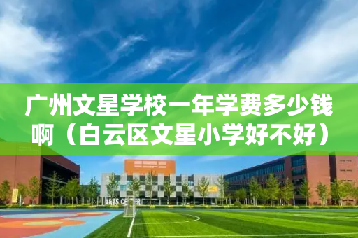 广州文星学校一年学费多少钱啊（白云区文星小学好不好）