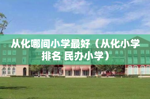 从化哪间小学最好（从化小学排名 民办小学）