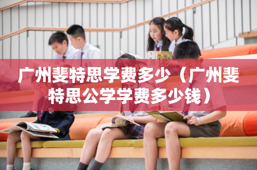 广州斐特思学费多少（广州斐特思公学学费多少钱）