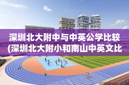 深圳北大附中与中英公学比较(深圳北大附小和南山中英文比较)