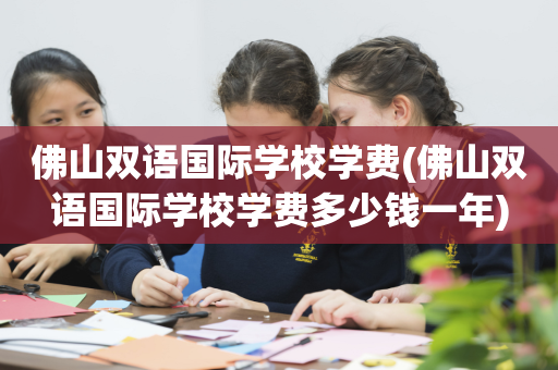 佛山双语国际学校学费(佛山双语国际学校学费多少钱一年)