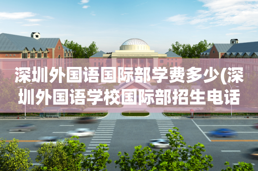 深圳外国语国际部学费多少(深圳外国语学校国际部招生电话)
