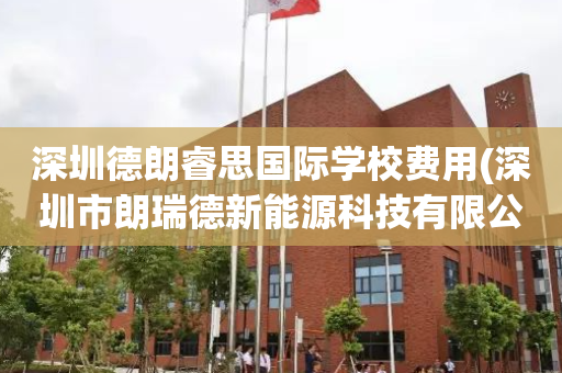 深圳德朗睿思国际学校费用(深圳市朗瑞德新能源科技有限公司)