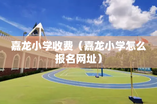 嘉龙小学收费（嘉龙小学怎么报名网址）