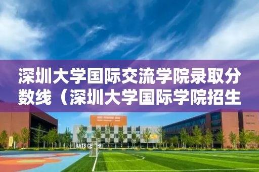 深圳大学国际交流学院录取分数线（深圳大学国际学院招生分数线）