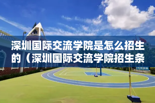 深圳国际交流学院是怎么招生的（深圳国际交流学院招生条件）