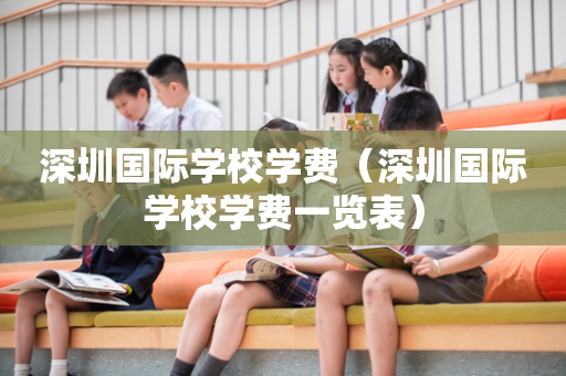 深圳国际学校学费（深圳国际学校学费一览表）