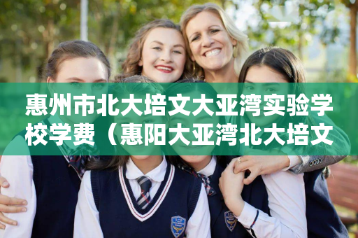 惠州市北大培文大亚湾实验学校学费（惠阳大亚湾北大培文国际学校）