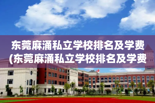 东莞麻涌私立学校排名及学费(东莞麻涌私立学校排名及学费表)
