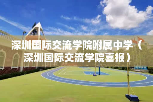 深圳国际交流学院附属中学（深圳国际交流学院喜报）