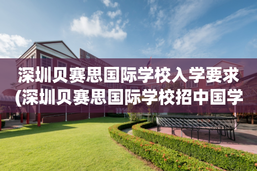 深圳贝赛思国际学校入学要求(深圳贝赛思国际学校招中国学生吗)
