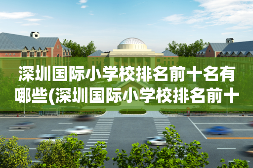 深圳国际小学校排名前十名有哪些(深圳国际小学校排名前十名有哪些初中)
