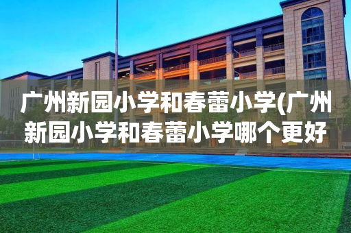 广州新园小学和春蕾小学(广州新园小学和春蕾小学哪个更好)