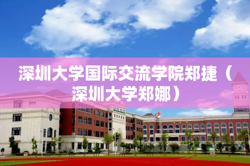 深圳大学国际交流学院郑捷（深圳大学郑娜）