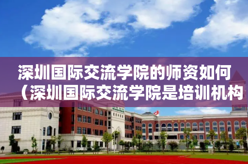 深圳国际交流学院的师资如何（深圳国际交流学院是培训机构吗）