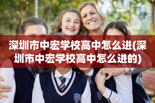 深圳市中宏学校高中怎么进(深圳市中宏学校高中怎么进的)