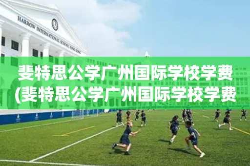 斐特思公学广州国际学校学费(斐特思公学广州国际学校学费多少)
