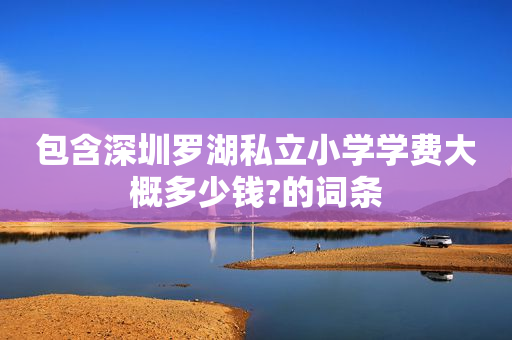 包含深圳罗湖私立小学学费大概多少钱?的词条