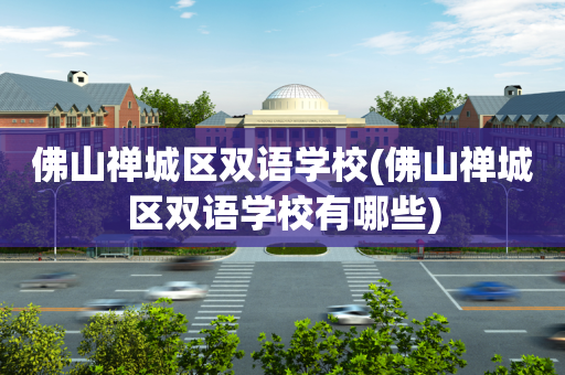 佛山禅城区双语学校(佛山禅城区双语学校有哪些)