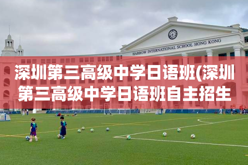 深圳第三高级中学日语班(深圳第三高级中学日语班自主招生)