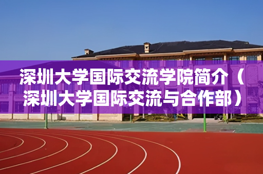 深圳大学国际交流学院简介（深圳大学国际交流与合作部）