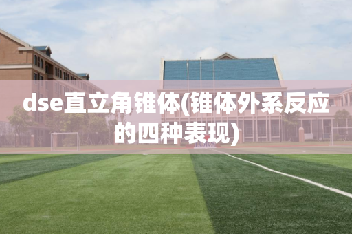 dse直立角锥体(锥体外系反应的四种表现)