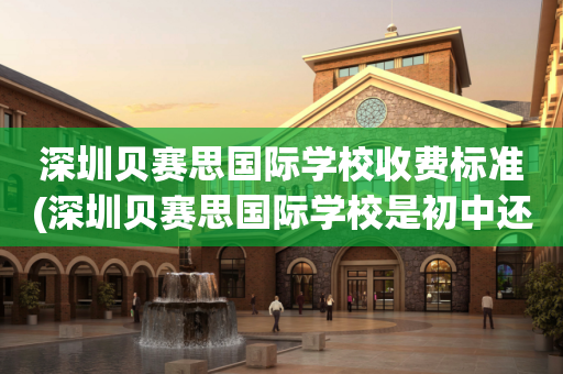 深圳贝赛思国际学校收费标准(深圳贝赛思国际学校是初中还是高中)