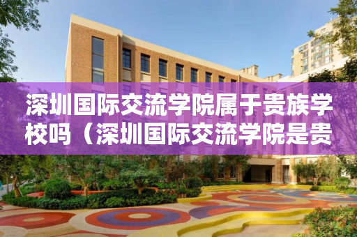 深圳国际交流学院属于贵族学校吗（深圳国际交流学院是贵族学校吗）