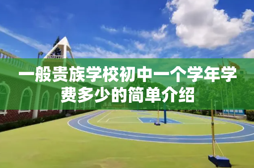 一般贵族学校初中一个学年学费多少的简单介绍