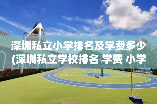 深圳私立小学排名及学费多少(深圳私立学校排名 学费 小学)