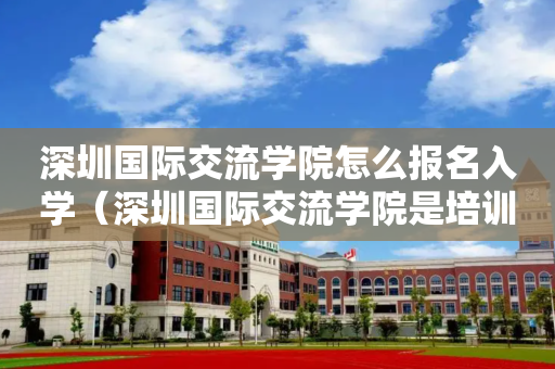 深圳国际交流学院怎么报名入学（深圳国际交流学院是培训机构吗）