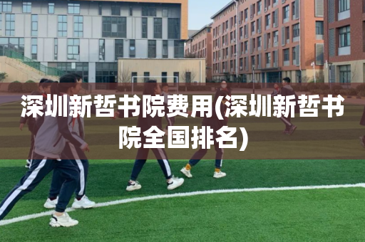 深圳新哲书院费用(深圳新哲书院全国排名)