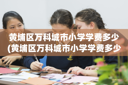 黄埔区万科城市小学学费多少(黄埔区万科城市小学学费多少一年)