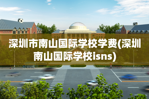 深圳市南山国际学校学费(深圳南山国际学校isns)