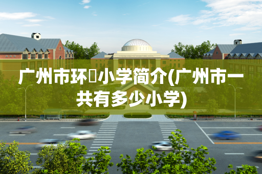 广州市环滘小学简介(广州市一共有多少小学)