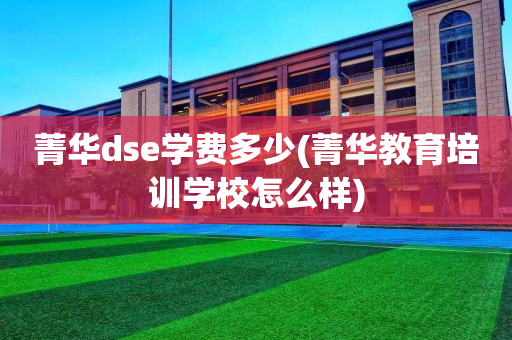 菁华dse学费多少(菁华教育培训学校怎么样)