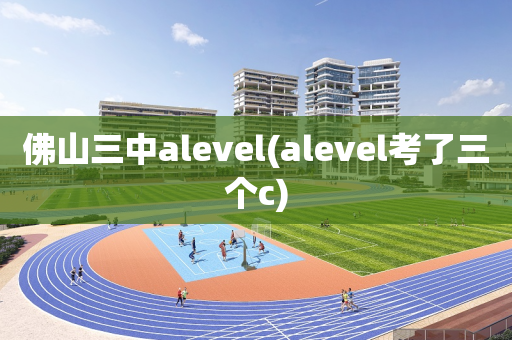 佛山三中alevel(alevel考了三个c)
