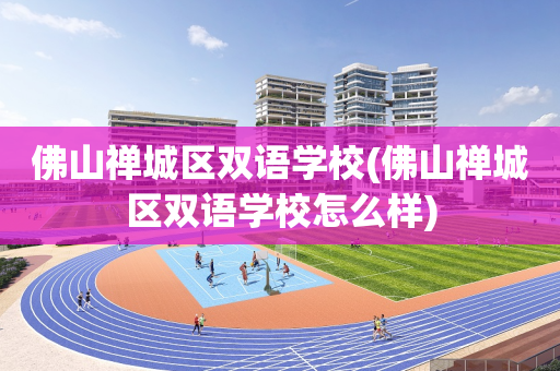 佛山禅城区双语学校(佛山禅城区双语学校怎么样)