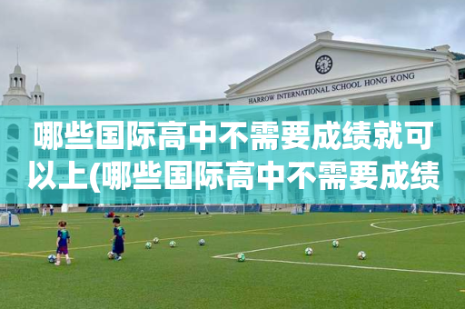 哪些国际高中不需要成绩就可以上(哪些国际高中不需要成绩就可以上大学)