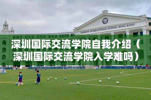 深圳国际交流学院自我介绍（深圳国际交流学院入学难吗）