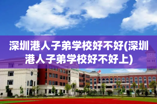 深圳港人子弟学校好不好(深圳港人子弟学校好不好上)