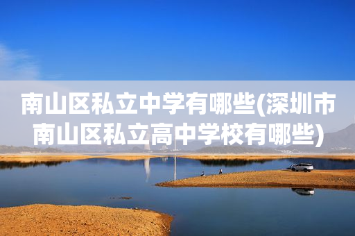 南山区私立中学有哪些(深圳市南山区私立高中学校有哪些)