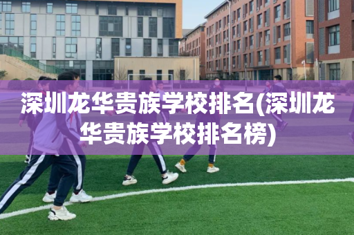 深圳龙华贵族学校排名(深圳龙华贵族学校排名榜)