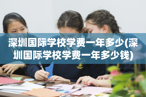 深圳国际学校学费一年多少(深圳国际学校学费一年多少钱)