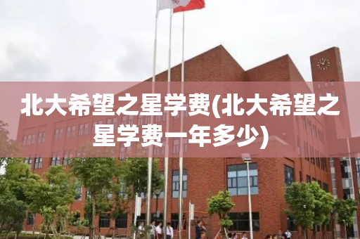 北大希望之星学费(北大希望之星学费一年多少)